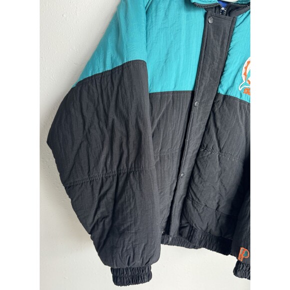 Vintage 1990s Miami Dolphins NFL  Winter Sports Jacket - Picture 5 of 16
